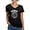 Black, variant on CafePress - IT Wheel Of Answers Women's V Neck Dark T Shirt - Women's V-Neck Dark T-Shirt