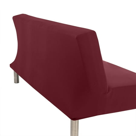YLHHOME Armless Sofa Slipcover Stretch Sofa Bed Cover ...
