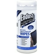 Endust, END12596, Anti-static Tablet/Computer Screen Wipes, 1 Each, White