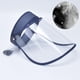 thumbnail image 1 of 20 Stück Gesichtsschutz Visier mit 3 Halterungen, UNTIRE Anti Fog Schutzvisier Face Shield Vollgesichts und Augenschutz, Transparentes Gesichts Schutzschild mit verstellbarem Gummiband Ormromra LL-1370, 1 of 4