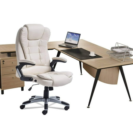 Executive Office Massage Chair Ergonomic Heated Vibrating Computer Gaming Chair