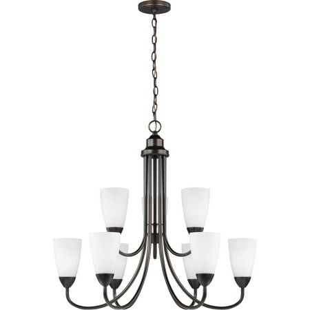

Sea Gull Seville 9-Light Chandelier in Bronze