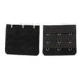 thumbnail image 4 of 5pcs 3x3 Crochet Extension Bra Women - Black, 4 of 8