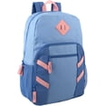 thumbnail image 4 of Trailmaker 24 Pack Multicolor Mesh Side Pocket 17 Inch Backpacks, Padded Shoulder Straps for Travel, Commute, 4 of 8