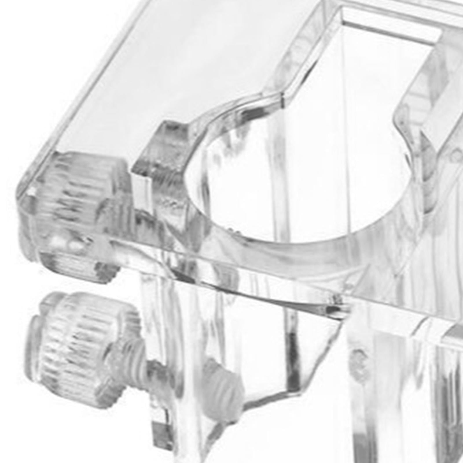 Stgfyxgs 4x Soft Tube Fixture Holder Adjustable Hose Holder Inlet Outlet Pipe Holders Water Pipe Clamp Clear Water Pipe Fixing Clamps for 27mm