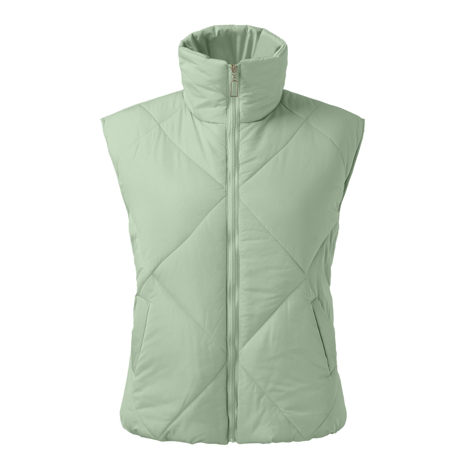 zuwimk Cropped Puffer Vest,Women's Winter Crop Vest Lightweight