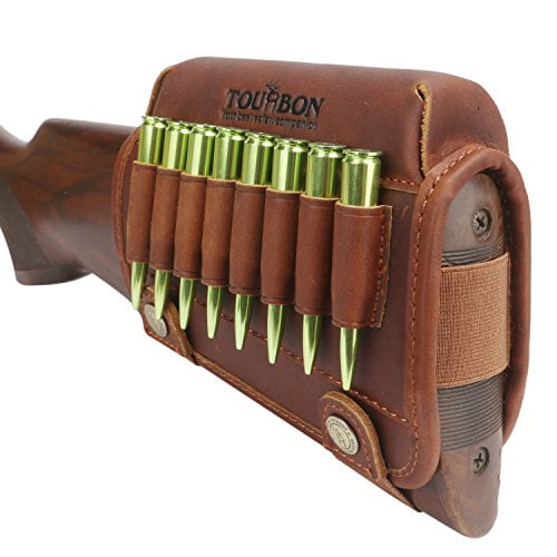 Tourbon Shooting Ammo Pouch Cartridges Holder Cheek Rest-Henry Rifle Stock Cover 