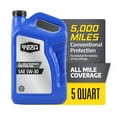 thumbnail image 2 of Super Tech All Mileage Synthetic Blend Motor Oil SAE 5W-30, 5 Quarts, 2 of 10