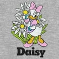 thumbnail image 2 of Toddler's Mickey & Friends Distressed Daisy and Flowers  Graphic Tee Athletic Heather 2T, 2 of 3