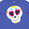 thumbnail image 4 of Inktastic Decorated Skull Youth T-Shirt, 4 of 5