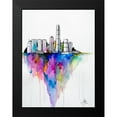 thumbnail image 2 of Allante, Marc 11x14 Black Modern Framed Museum Art Print Titled - Monolith II, 2 of 5