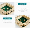 thumbnail image 4 of VWRXBZ Emboadlie Game Funny Family Games-Shut The Box Board Game Shut The Box-Wooden Dice Board Game Tabletop Version Games for Classroom Home Party Or Pub-Co, 4 of 8