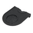 thumbnail image 2 of Corner Tamping Mat, Heat Resistant Soft Compact Anti Slip Coffee Tamper Mat  For Kitchen For Restaurant Black,Brown, 2 of 8