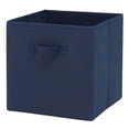 Mainstays Collapsible Cube Fabric Storage Bins (10.5" x 10.5"), 6 Pack