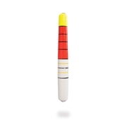 (2 pack) Comal Spring Stick Fishing Bobber, Pear Shape, Red and White