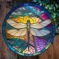 thumbnail image 4 of kjfeif 2PCS 3D Colourful 5.9" Dragonfly Acrylic Modern Boho Hanging Decoration - Realistic Pattern Design - Home Decor for Wall Office Home Living Room Indoor Wall Sculptures, 4 of 5