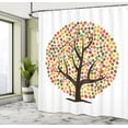 thumbnail image 4 of Ambesonne Tree Shower Curtain, Autumn Season Foilage Design, 69"Wx75"L, Multicolor, 4 of 4