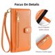 thumbnail image 3 of Funda tipo billetera con cremallera para Samsung Galaxy S21+ 5G, 3 of 4
