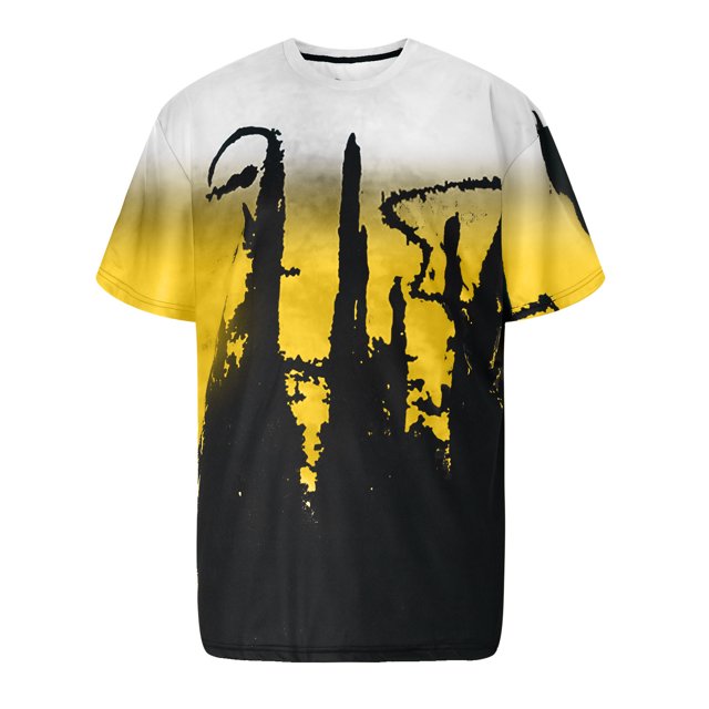 Hombres manga corta casual impresión cuello redondo moda pulóver camiseta blusa tops Pompotops oipoqjl31129