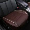 thumbnail image 2 of KWANSHOP-Car Seat Cushion 1PC Breathable Car Interior Seat Cover Cushion Pad Mat for Auto Supplies Office Chair with PU Leather, 2 of 8