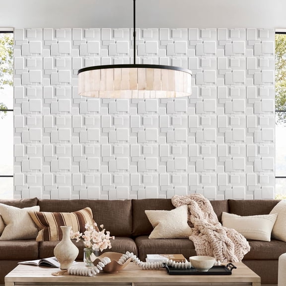 3D Wall Panels: Premium Decorative Solution for Any Space Durable and Long Effortless Installation11.8in*11.8in*30pcs