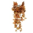 thumbnail image 4 of Planta Vid Hoja de Arce Artificial Macetas Colgantes Ornamentos Decorativos Pared naranja, 4 of 9