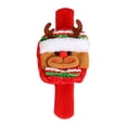 thumbnail image 3 of Pulseras de bofetadas para niños, adornos de peluche de dibujos animados, para decorar habitaciones, Año Nuevo ciervo rojo, 3 of 9