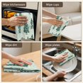 thumbnail image 6 of 2 Pcs Funny Kitchen Towels,Light Green Christmas Tree Pattern Microfiber Dish Towels,Kitchen Tea Towels,Kitchen Towel Set (18" X 26"), 6 of 7