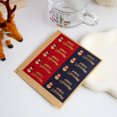 thumbnail image 4 of Vintage Kraft Paper Baking Packaging Christmas Tree Red And Green Hot Stamping Sealing Stickers Gift Stickers Decorative Stickers 10pcs Set, 4 of 6