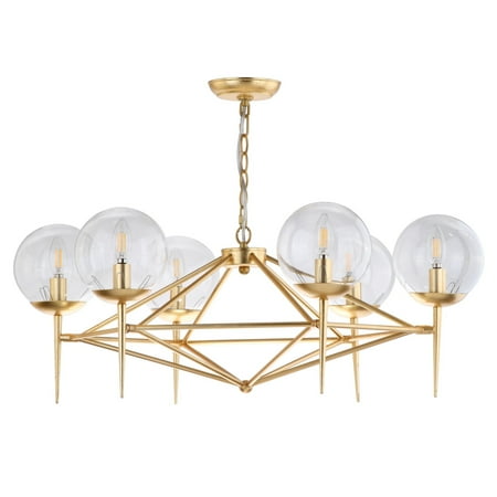 

Safavieh Greyor 34 in. Dia. Modern Glam Chandelier Gold