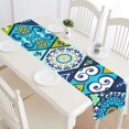 thumbnail image 4 of MKHERT Beautiful Bohemian Boho Table Runner for Kitchen Wedding Party Home Decor 16x72 inch, 4 of 4