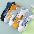 thumbnail image 2 of Calcetines finos de primavera/verano para hombre, absorbentes del sudor, resistentes a los olores, adecuados para ropa deportiva informal, 2 of 5