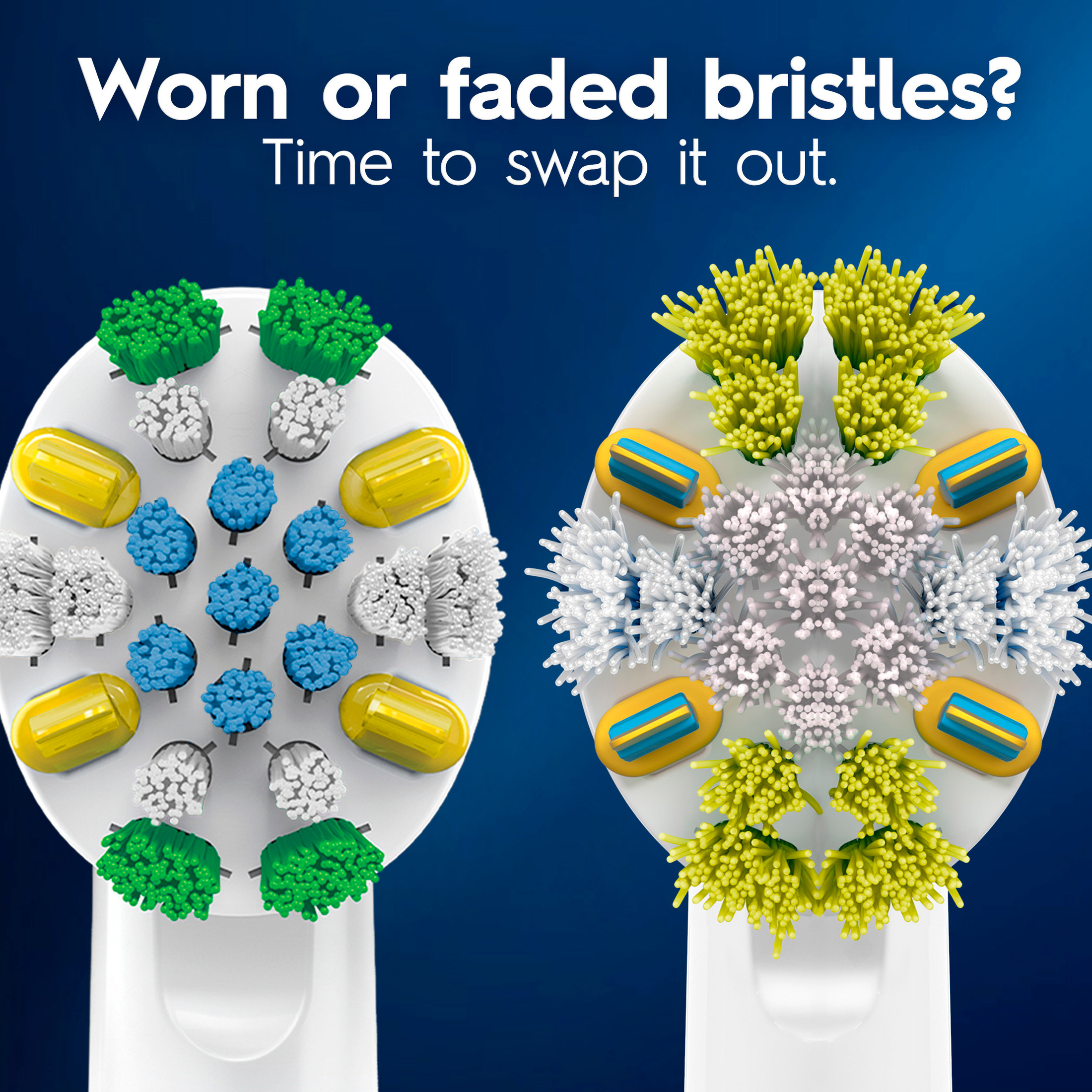 Oral-B FlossAction Replacement Brush Heads, 2 Count photo 5