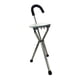 thumbnail image 1 of Bastón con asiento plegable Health & Care by LC BAA07 Ortopédico Para Adulto, 1 of 2