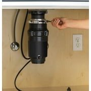 GE DISPOSALL® 0.33 HP Continuous Feed Garbage Disposals with Power Cord, GFC325N