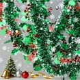 thumbnail image 4 of FastXmas 2Pc Christmas Colorfil Tinsel Garland Decorations,6.6 Ft Shiny Tinsel Garland Hanging Decorations for Parade Floats,Christmas Tree,Birthday Party,Indoor and Outdoor Disco Party Supplies, 4 of 6