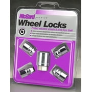 McGard 24157 Chrome Wheel Lock Set M12x1.5 Thread 4 Locks 1 Key for 2021 Toyota RAV4
