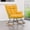 Yellow, variant on SAETSFEG Nursery Rocking Chair Teddy, High Backrest, Comfortable Stylish with Padded Seat for Living Rooms, Bedrooms, Offices, Yellow
