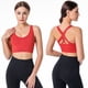thumbnail image 5 of Sujetador de fitness de yoga a prueba de golpes de gran tamaño con espalda cruzada, chaleco de secado rápido, sujetador para mujer, 5 of 6