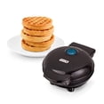 thumbnail image 2 of DASH DMW001BK Mini Maker for Individual Waffles, Hash Browns, Keto Chaffles with Easy to Clean, Non-Stick Surfaces, 4 Inch, Black, 2 of 10