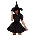 thumbnail image 1 of Disfraz de Bruja Encantadora Leg Avenue Negro Talle S, 1 of 4