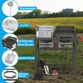 thumbnail image 6 of 2-in-1 Outdoor Propane Deep Fryer & Griddle Combo, Double Burner Gas Cooking Station with Wheels, Portable Fish Fryer for BBQ, Camping, Tailgating & Backyard Cooking, 6 of 8