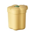 thumbnail image 1 of Hearth & Gear Decorative Desktop Wastebasket With Lid Small Bedside Garbage Can For Bedroom Kitchen Sturdy Mini Cute Compact Rubbish Container Easy To Clean Very Small Bags Cover Yard Waste Bag Liner, 1 of 4
