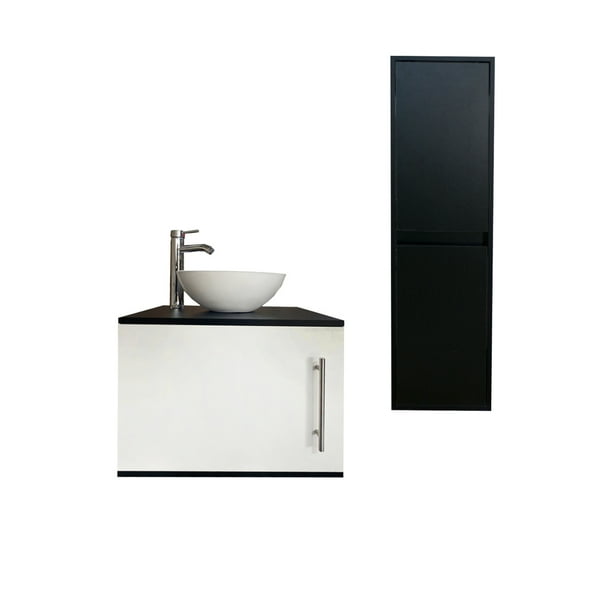 Combo de Gabinete para Baño con Ovalin y Monomando Gabinete Organizador NARINEH DECOMOBIL