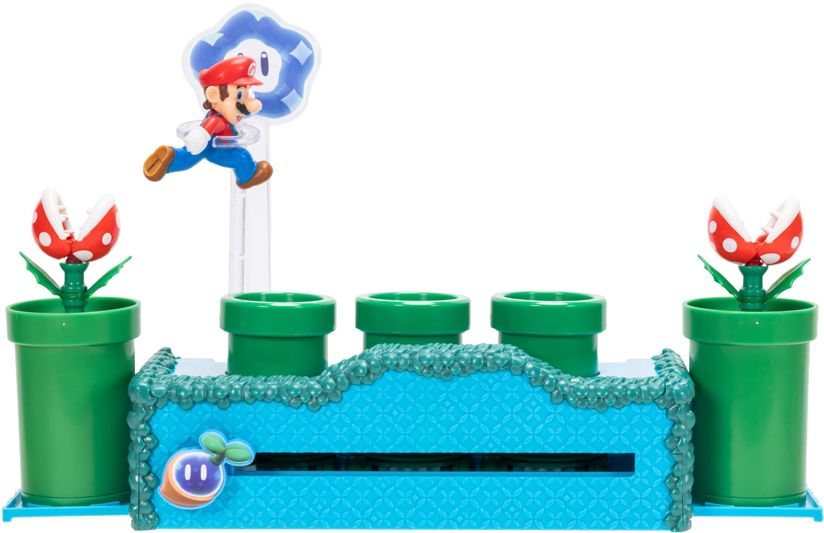 Super Mario - 2.5" Wonder Warp Pipe playset