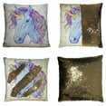thumbnail image 1 of EREHome Unicorn Pillow Case Home Decor Cushion Cover 16x16 Inch, 1 of 2