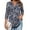 Multicolor MZ473, variant on Zeagoo Quarter Sleeve Tops for Women Tunic Blouses V Neck Tee Shirts Tunics Blouses for Women