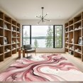 thumbnail image 2 of ODIKA 2'x3' Machine Washable Non-Slip Area Rug, Abstract Dusty Rose High Traffic Rug, Pink, 1003930, 2 of 7