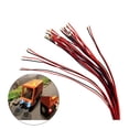 thumbnail image 4 of bedienty Train Lamp Essential LED Dollhouse Wiring Kit For Model Train Layouts And RC Projects Custom Builds RC Car Boat Red 30cm, 4 of 6