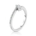thumbnail image 2 of 1/4 Carat T.W. 2-Stone Diamond 10kt White Gold Ring, 2 of 2